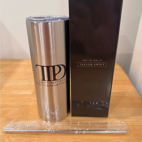 Silver Tortured Poets Department Tumbler - Picture 4 of 10